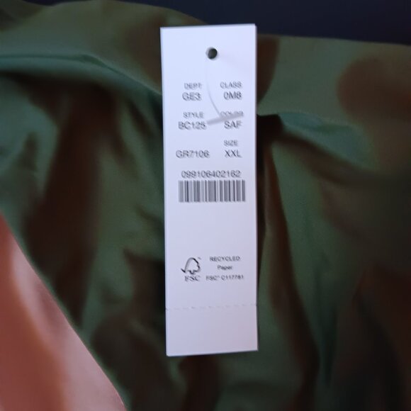 J Crew Women's Curved Waist Cheeky Fit Bikini Bottom Size XXL Green NWT - Picture 2 of 5